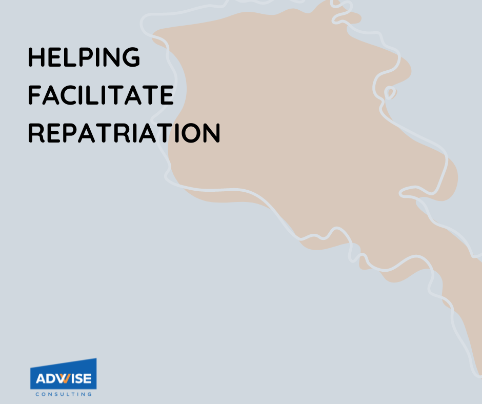 ADWISE Consulting has carried out another important regulatory and policy reform project, this time with the aim of supporting repatriation